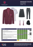 Emmanuel Boys Fit Blazer