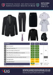 Sixth Form Female Fit Black Suit Jacket