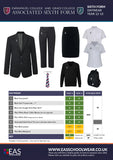 Sixth Form Female Fit Black Suit Jacket
