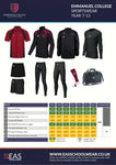 Emmanuel Rugby Contact PE Top