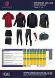 Emmanuel Rugby Contact PE Top