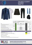King's Year 9-11 Clip On Tie