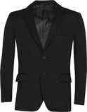 Sixth Form Male Fit Black Suit Jacket