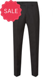 Madrid Black Male Fit Suit Trouser