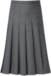 Emmanuel Grey Pleat Girls Fit Skirt