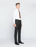 Boys Fit Senior Grey Trousers