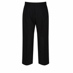 Boys Fit Junior Black Trousers - Generous Fit